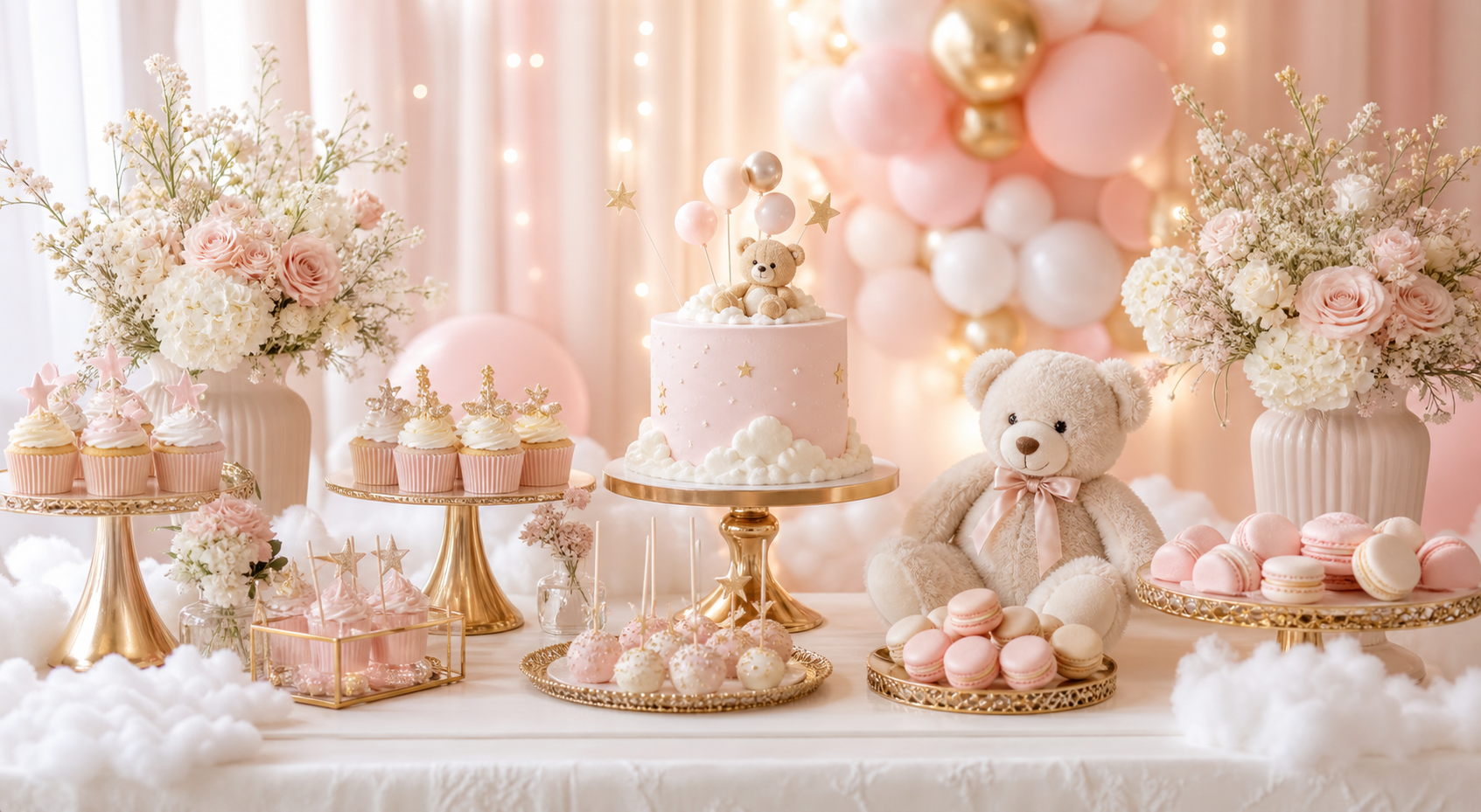 Soft digital invitation detail